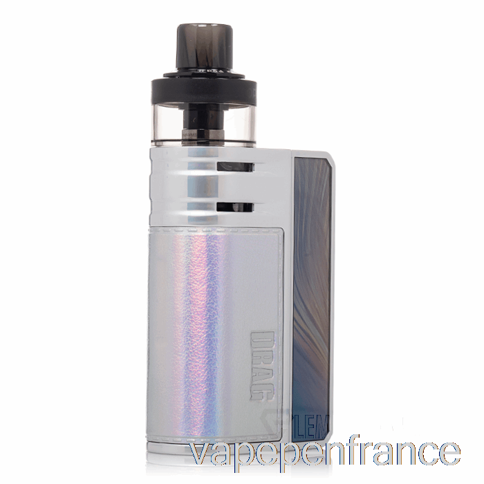 Voopoo Drag E60 Pod Mod Kit Stylo Vape Argent Arc-en-ciel